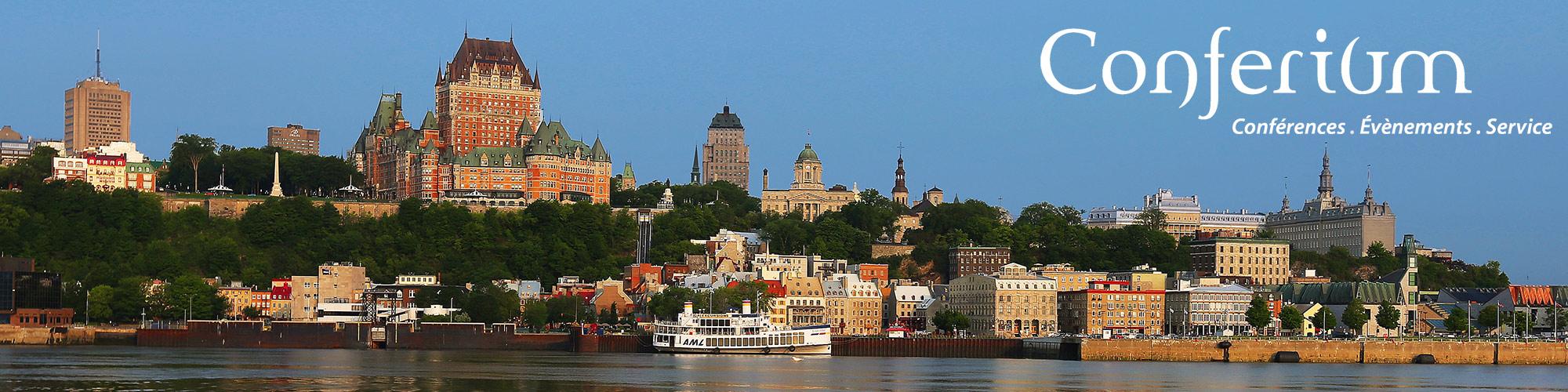 Panorama de la ville de Québec
